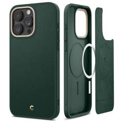 Hülle Spigen Cyrill Kajuk Mag MagSafe iPhone 15 Pro Waldgrün Case