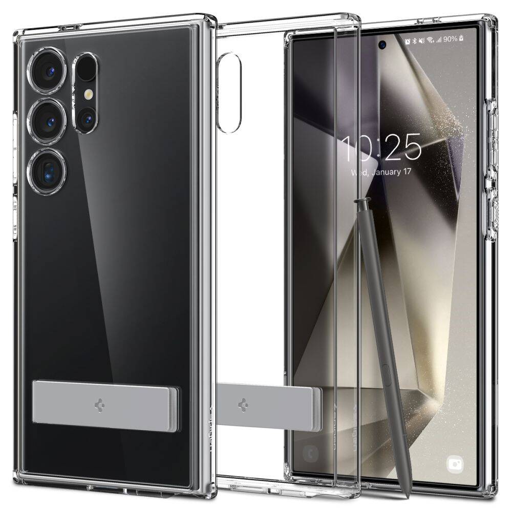 Etui Spigen Ultra Hybrid ”s” Samsung Galaxy S24 Ultra Crystal Clear Case -  Sklep